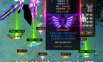 奇迹sf网热门版本推荐：1.03H经典再现与优化版本新职业装备地图